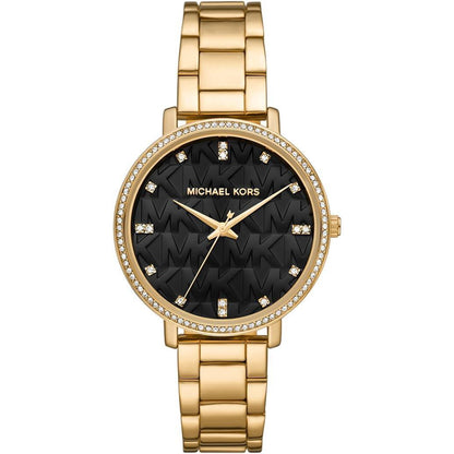 Michael Kors Reloj Mk4593 para Mujer con Diseño Elegante y Detalles Brillantes en el Borde del Dial
