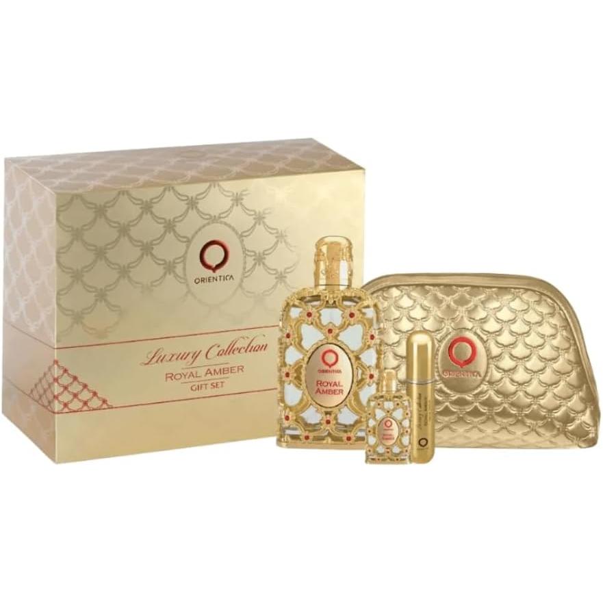 Set Orientica Luxury Collection Royal Amber 4Pz 80Ml Edp - Unisex
