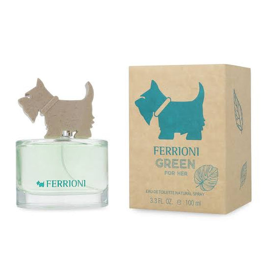 Ferrioni Green For Her 100Ml Edt Spray - Mujer