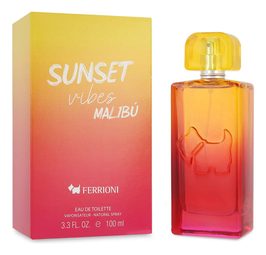 Sunset Vibes Malibu Dama Ferrioni 100 ml Edt Spray - Mujer