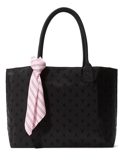 Bolso Victoria´s Secret Negro Con Pañuelo
