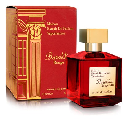 Barakkat Rouge 540 Unisex Fragrance World 100 ml Extrait de Parfum Spray