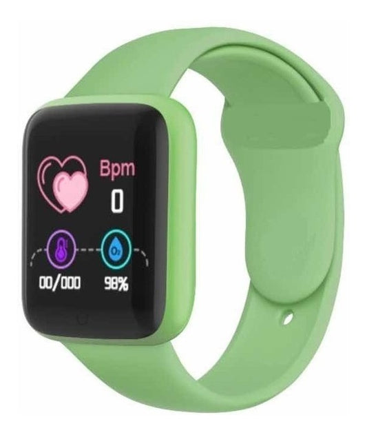 Smart Watch Macaron Reloj Pulsera Inteligente Usb - verde