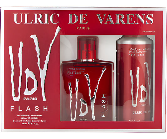 Set UDV Flash Caballero Ulric De Varens 2 pz | Perfumes y Fragancias PriceOnLine