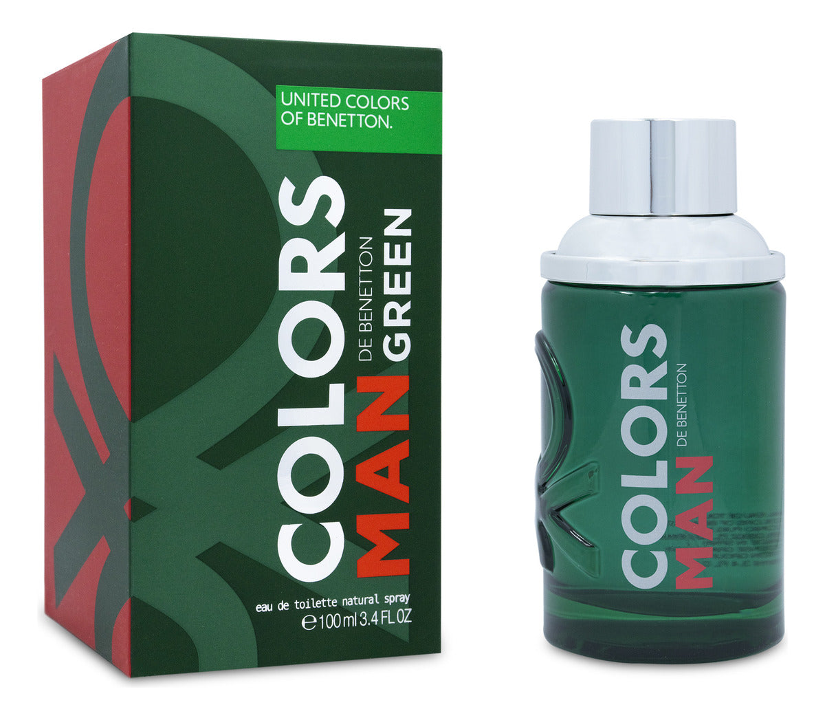 Colors Green Caballero Benetton 100 ml Edt Spray