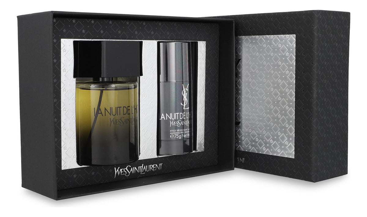 Set La Nuit De L Homme Edt Caballero Yves Saint Laurent 2 Pz - Hombre