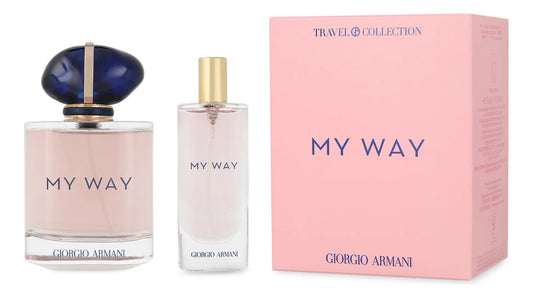 Set Armani My Way 2Pz 90Ml Edp Spray/ 15Ml Edp Spray - Mujer