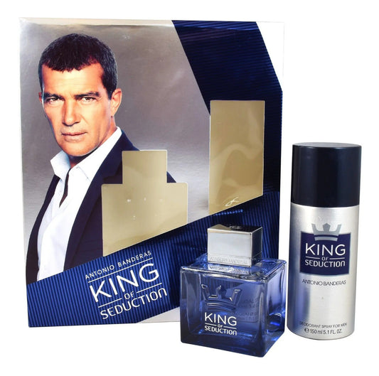 Set King Of Seduction Antonio Banderas 2Pz - Hombre