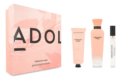 Set Adolfo Dominguez Terracota Musk 3Pz - Mujer