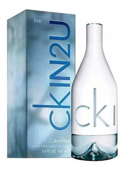 Ck IN2U Caballero Calvin Klein 100 ml Edt Spray - Hombre