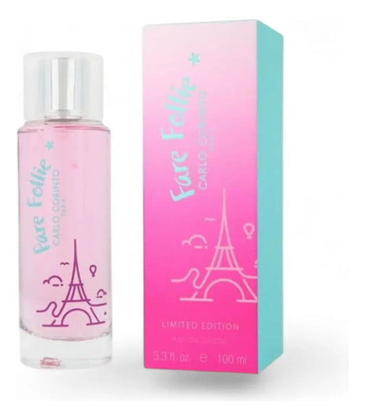 Fare Follie Limited Edition Dama Carlo Corinto 100 ml Edt Spray - Mujer