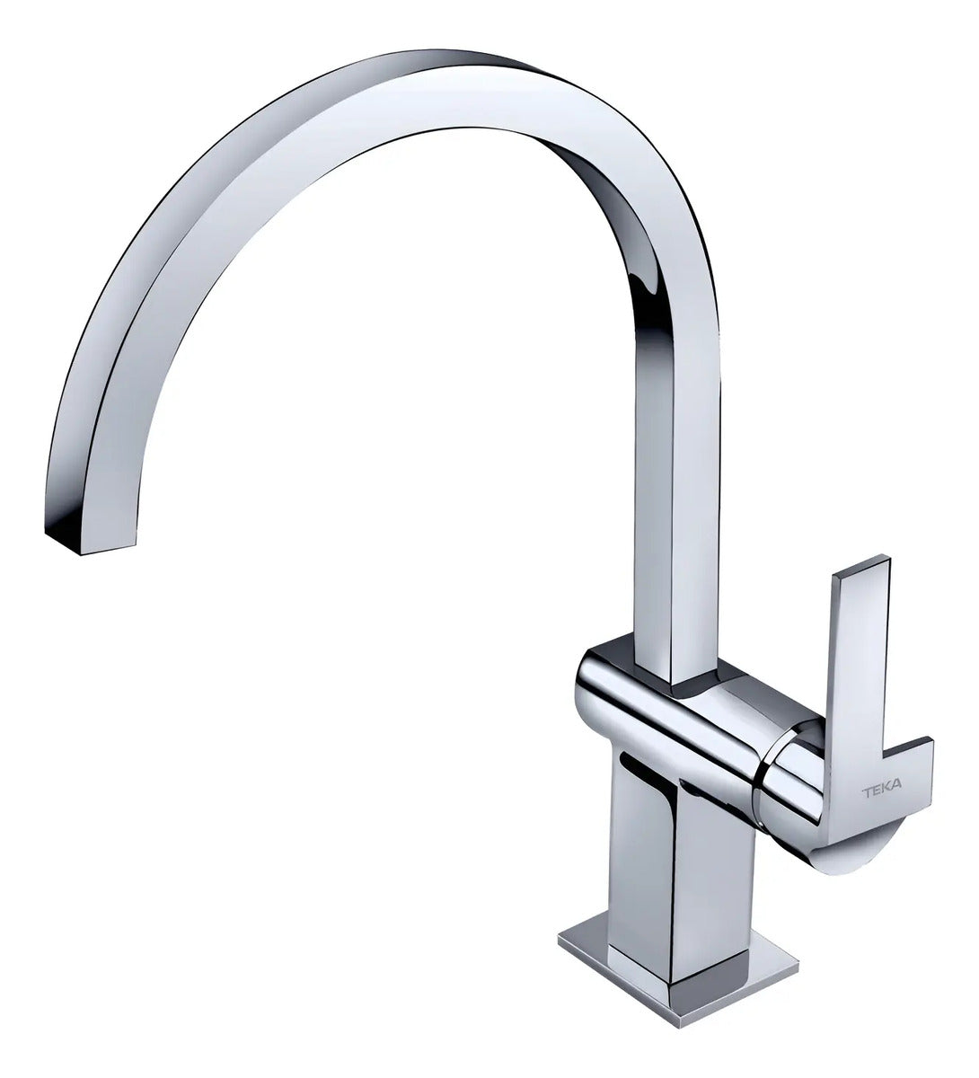 Grifo Teka Cocina Cuadro Cromo Alto 38.9115.02