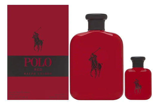 Set Polo Red 2Pzs 125Ml Edt Spray/ 15Ml Edt - Hombre