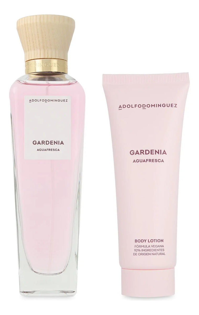 Set Adolfo Dominguez Gardenia 2Pz 120Ml Edt Spray - Mujer