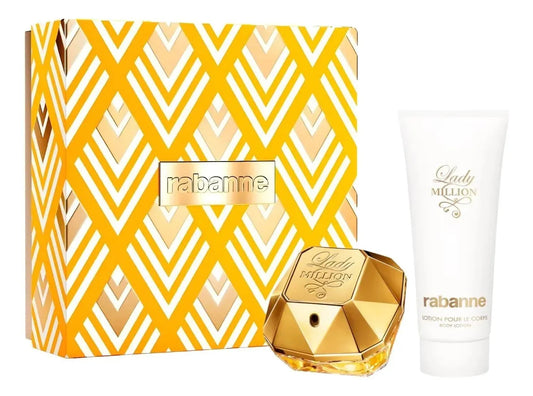 Set Lady Million 2Pzs 80Ml Edp Spray / Body Lotion 100Ml Para Mujer