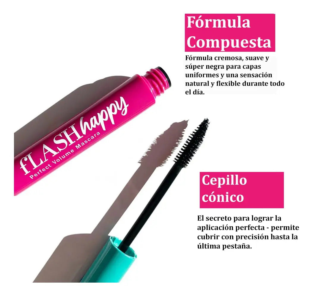 Fl Flash Happy Mascara 9.5 Ml - Mujer