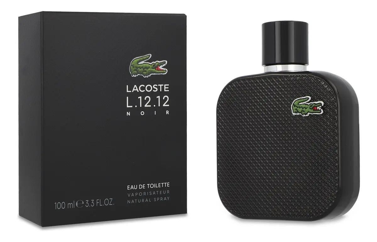 Lacoste Noir Lacoste 100 Ml Edt Spray - Hombre