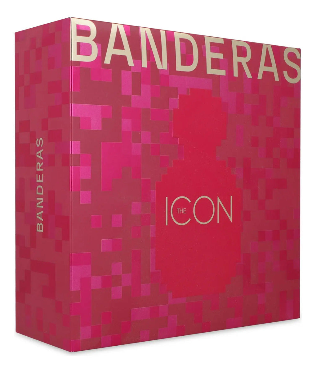 Banderas Set Banderas The Icon 2Pzs 100Ml Edp Spray/ Desodorante 150Ml Spray - Mujer