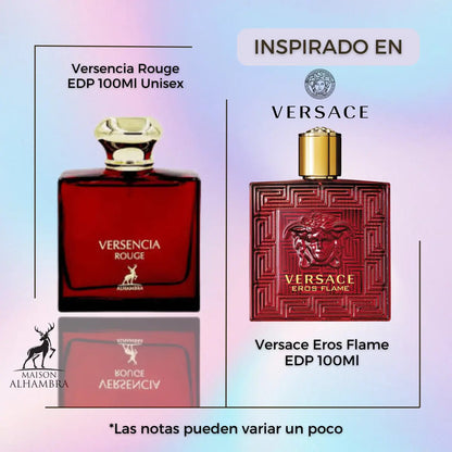 Perfume Versencia Rouge Maison Alhambra 100 ml Edp Spray - Hombre