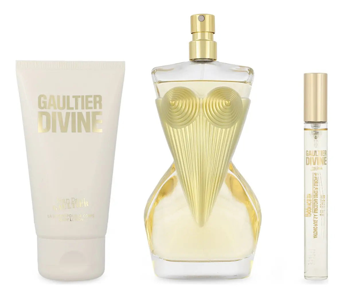Jean Paul Gaultier Set Jean Paul Gaultier Divine 3Pzs 100Ml Edp Spray/ Body Lotion 75Ml/ 10Ml Edp Spray Para Mujer