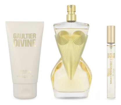 Jean Paul Gaultier Set Jean Paul Gaultier Divine 3Pzs 100Ml Edp Spray/ Body Lotion 75Ml/ 10Ml Edp Spray Para Mujer
