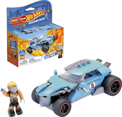 Sets Juego De Construcción Hot Wheels Mega Construx Building Rip Rod