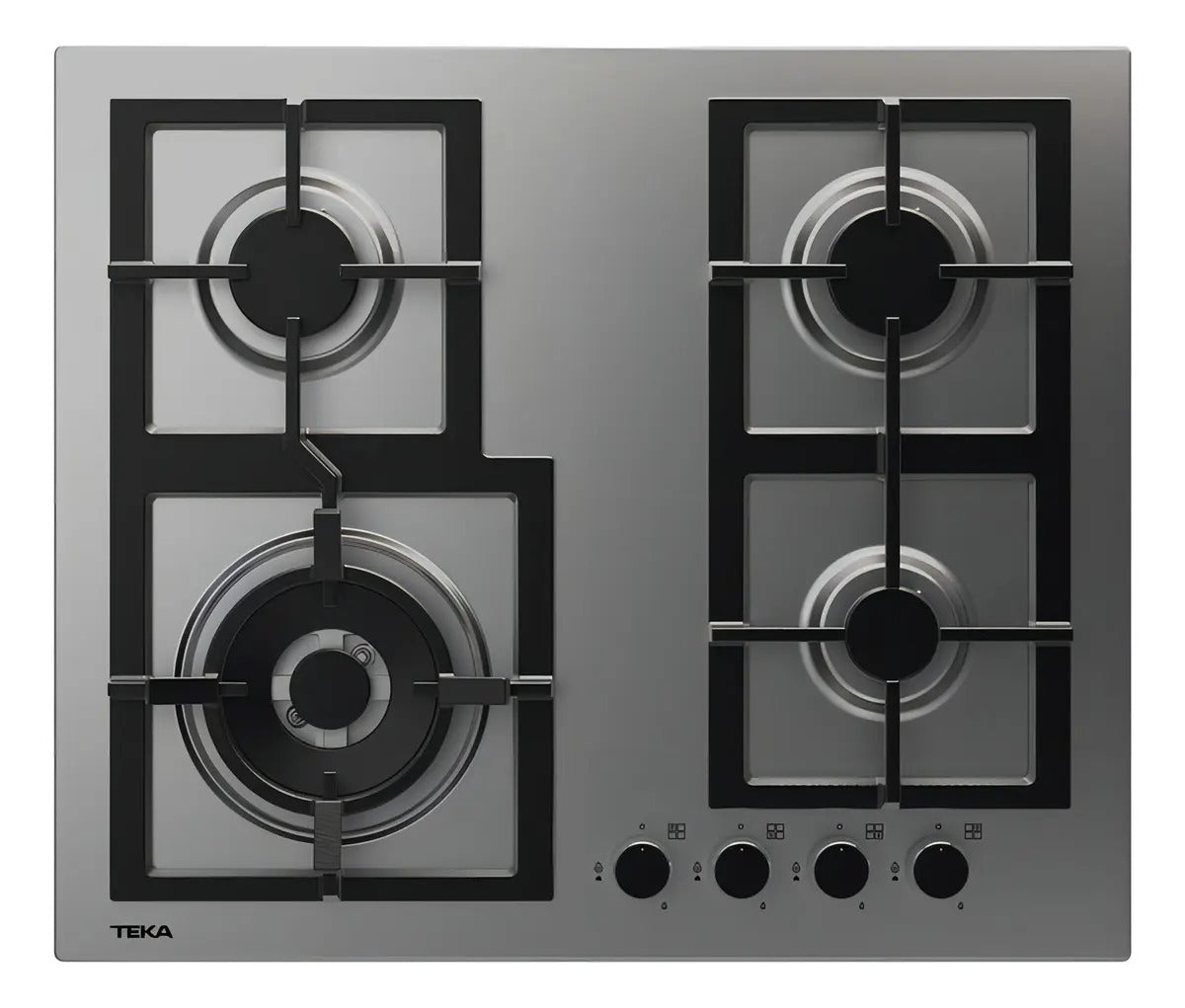 Parrilla Teka Empotrable Efx 60 4G Ai Al Dr Ci Gas Inox 40214311