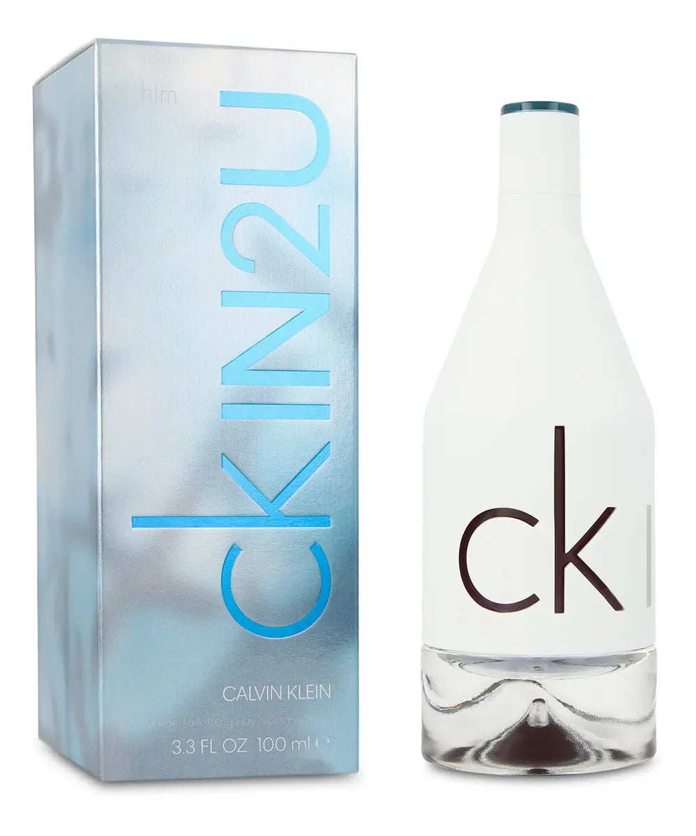 Ck IN2U Caballero Calvin Klein 100 ml Edt Spray - Hombre