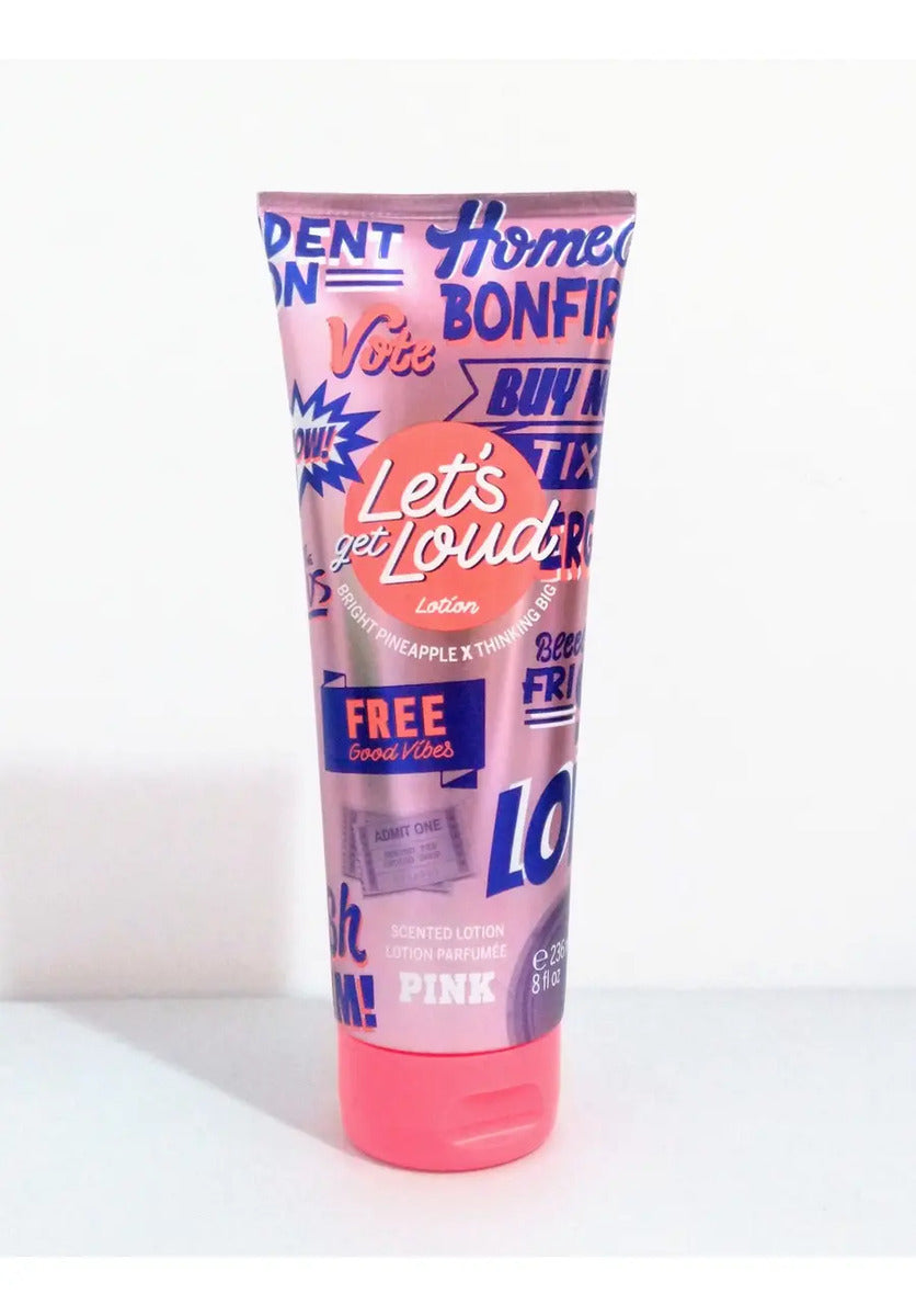 Lets Get Loud Fragance Lotion Pink 236 ml - Mujer