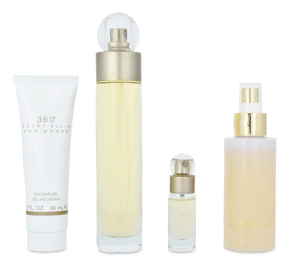 Set 360 Dama Perry Ellis 4 Pz - Mujer