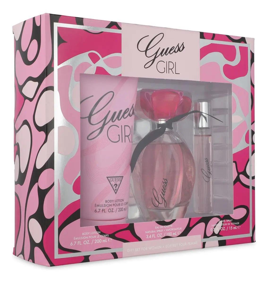 Set Guess Girl Dama Guess 3 Pz - Mujer