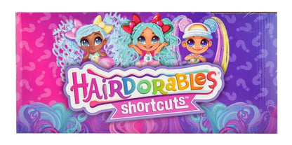 Muñeca Hairdorables Shortcuts 8 Sorpresas Incluidas Bandai - Naranja