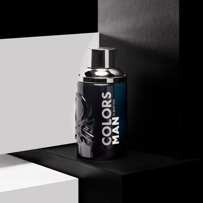 Set Benetton Colors Black 2Pz 100Ml Edt Spray - Hombre