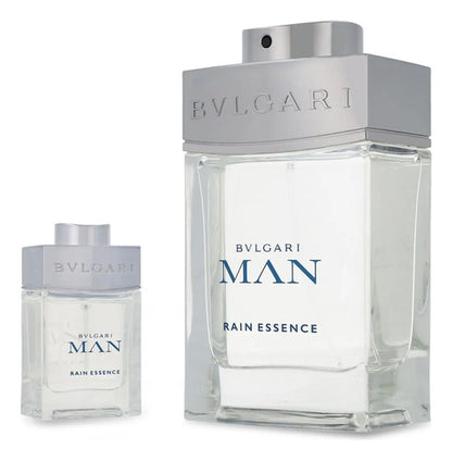 Set Bvlgari Man Rain Essence 2Pzs 100Ml Edp Spray/ 15Ml Edp Spray - Hombre