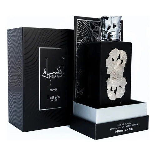 Ansaam Silver Unisex Lattafa 100 ml Edp Spray - Mujer