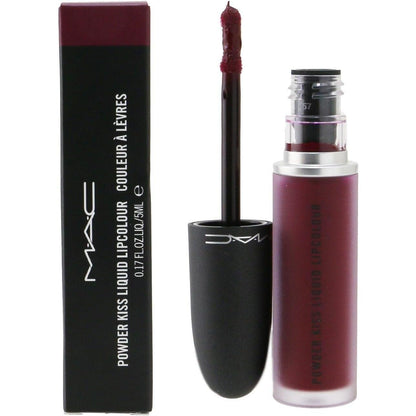 Mac Labial Powder Kiss Liquid Lipcolor -Over The Taupe 5 Ml - Mujer
