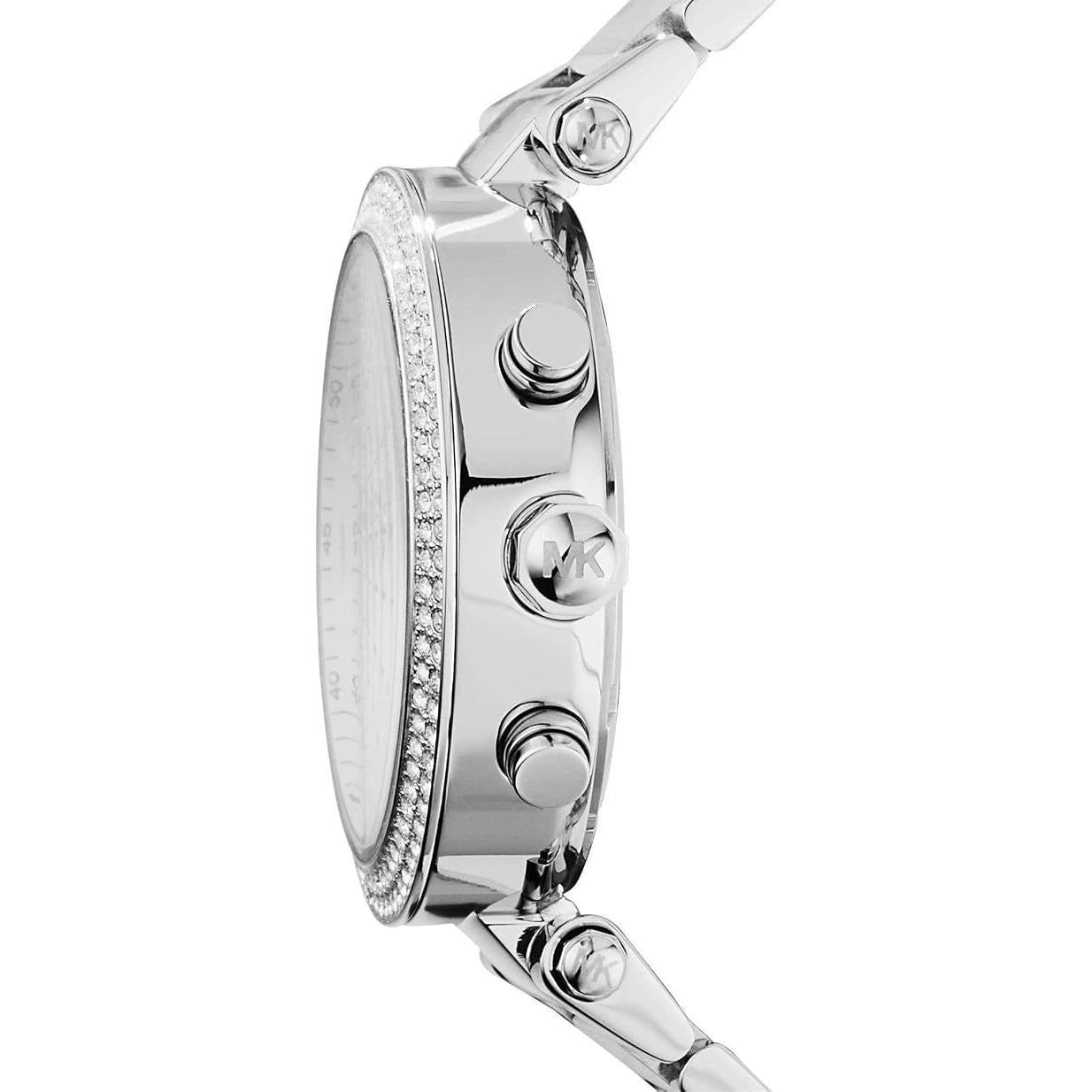 Michael Kors Reloj Mk5353 para Mujer con Diseño Elegante y Detalles Brillantes en el Borde del Dial