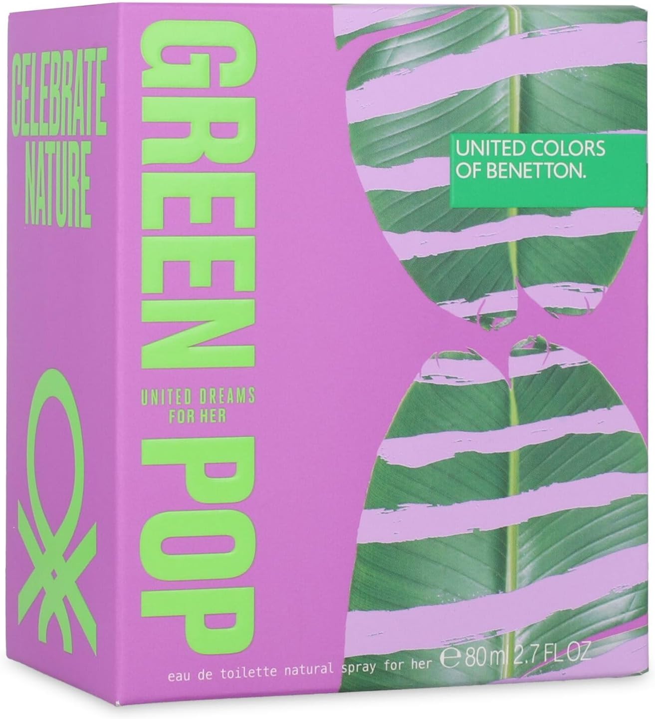 Benetton Green Pop 80Ml Edt Spray - Mujer