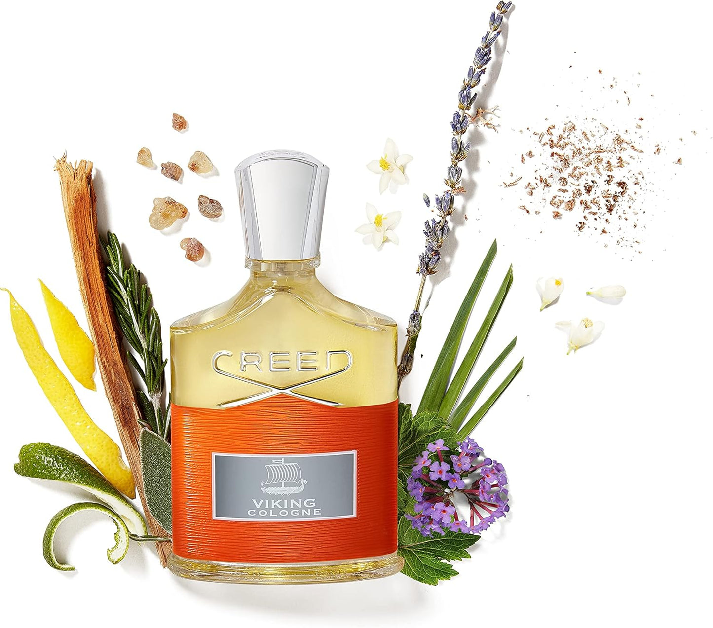 Creed Viking Creed 100 ml Edp Spray para Hombre Fragancia Amaderada Aromática con Notas de Pimienta Rosa y Lavanda