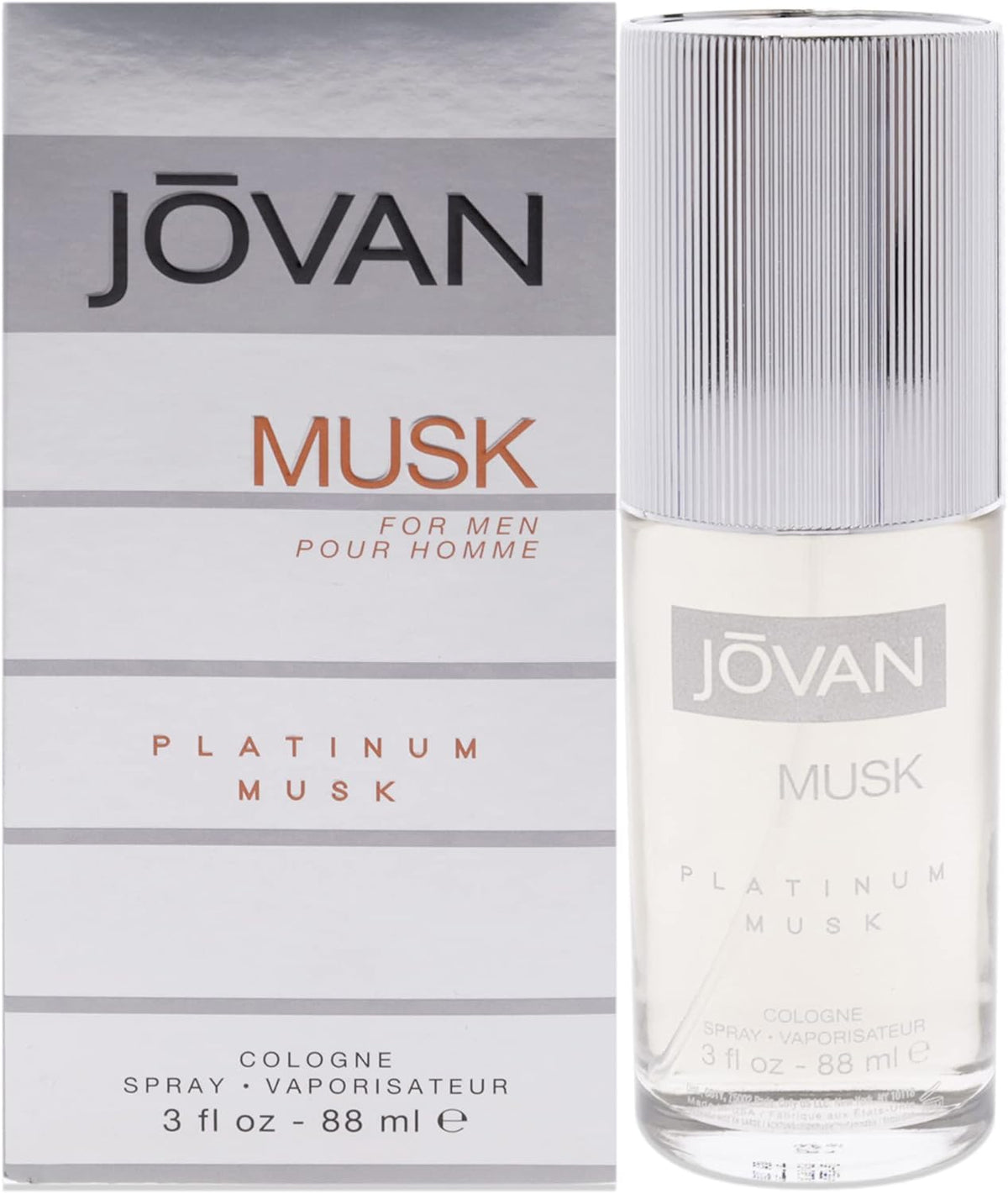 Jovan Platinum Musk Jovan 88 ml Cologne Spray - Hombre