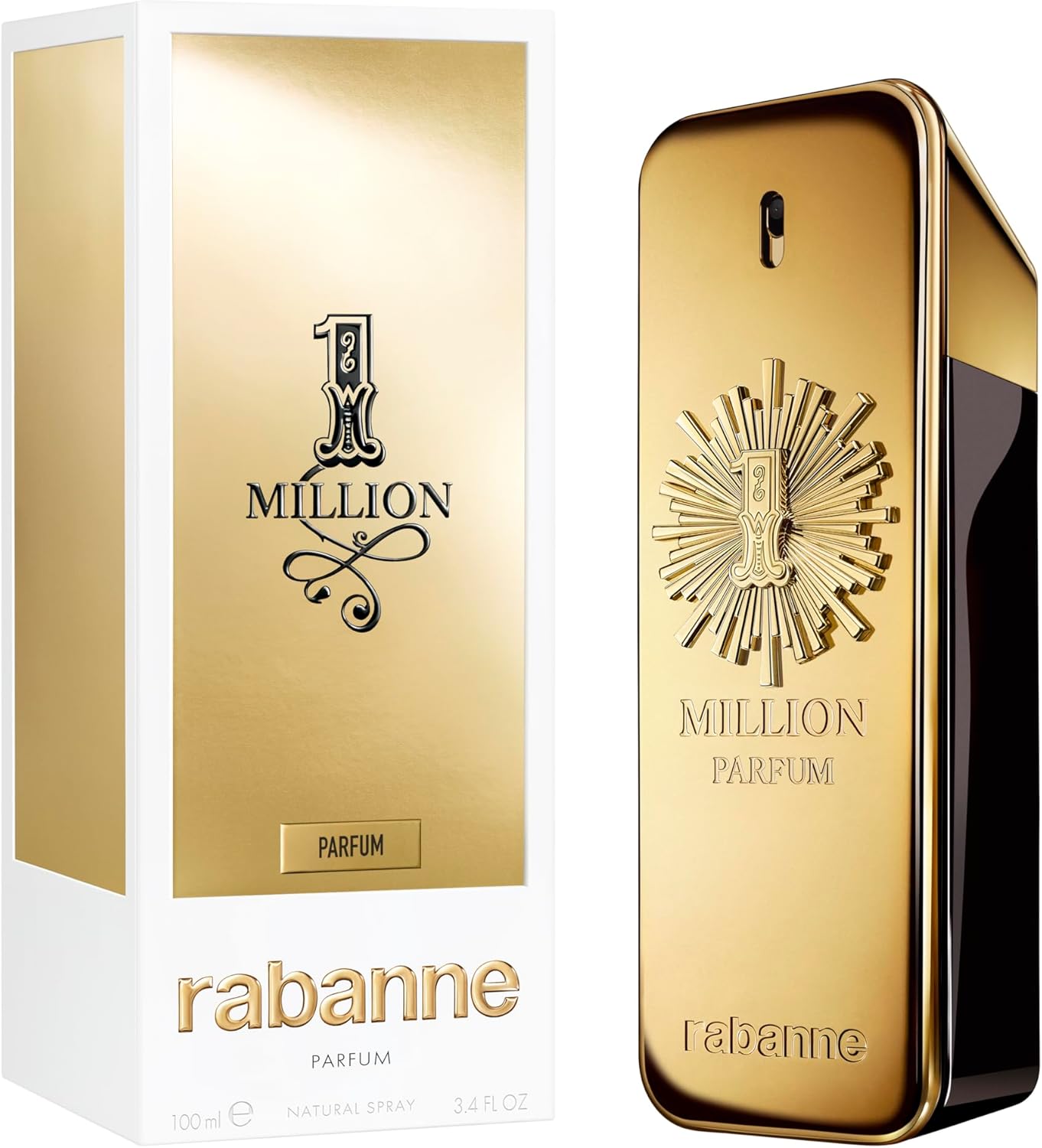 One Million Parfum Paco Rabanne 100 ml Parfum Spray - Hombre