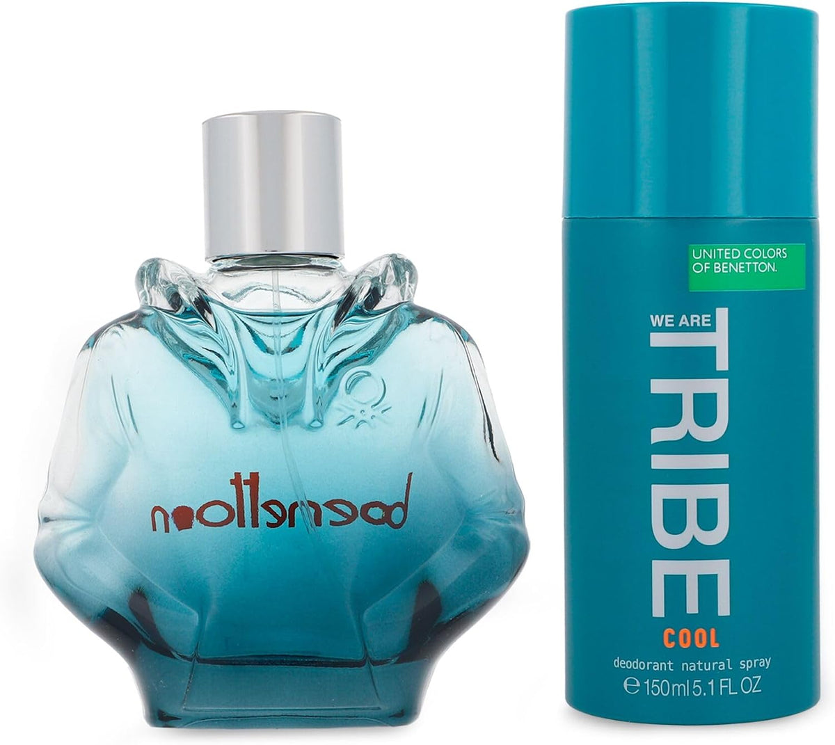 Set Benetton We Are Tribe Cool 2Pzs 90Ml Edt Spray/ Desodorante 150Ml Spray - Hombre