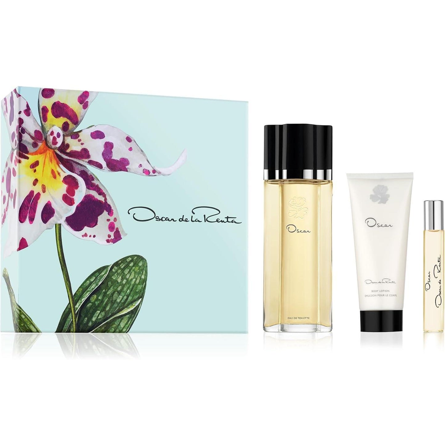 Set Oscar De La Renta 3Pzs 100Ml Edt Spray/ Body Lotion 100Ml/ 15Ml Edt Spray - Mujer