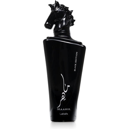 Maahir Black Unisex Lattafa 100 ml Edp Spray - Hombre