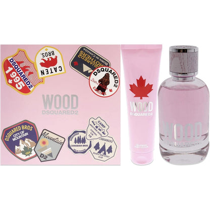 Dsquare2 Set Dsquared2 Wood For Her 2Pz 100Ml Edt Spray - Mujer