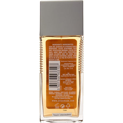 Jovan Musk Men 75Ml Body Fragance Spray - Hombre