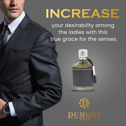 Dumont Nitro Black Pour Homme 100Ml Edp Spray - Hombre