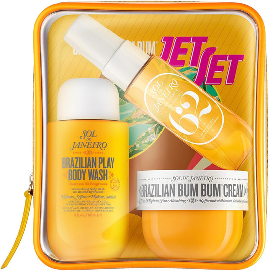 Set Sol De Janeiro Sumer Cheirosa 62 30Ml Body Mist Spray/ Bum Bum Cream 50Ml/ Play Body Wash 90Ml - Unisex