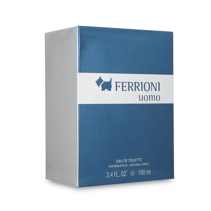 Ferrioni Uomo 100 Ml Edt Spray para Hombre - Fragancia Masculina de 100 ml en Spray