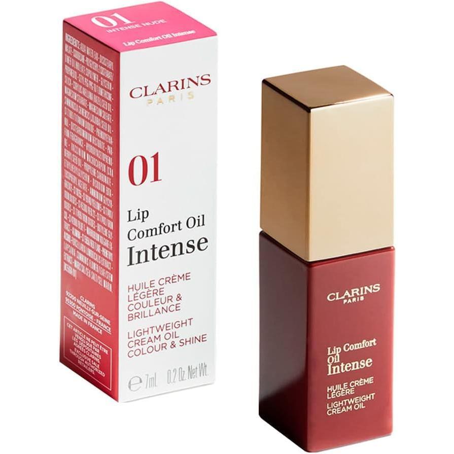 Clarins Labial Liquido Lip Comfort Oil Intense -01 Intense Nude 7Ml - Mujer